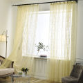 145 wavy sides white lace window screen warp knitted yarn mosquito net bed curtains, tablecloths lace coffee curtains INS German curtains.