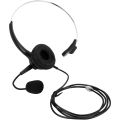 RJ9 Call Center Headphone Monaural Headphone Call Headphone with Mic. 