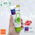 MISTINE ACNE CLEAR FACIAL FOAM 85G. NEW AVOCARDO FACE WASh(Made In Thailand).