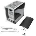 Computer Case Mini Portable Small Case ITX Motherboard Desktop Computer Host Side Transparent Case 110‑240V. 