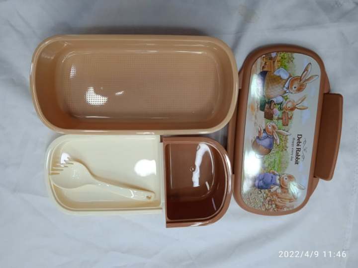Debi%20Rabbit%20Happy%20Every%20Day%20Double%20Layer%20Tiffin%20Lunch%20Box:%20Make%20Lunchtime%20Fun%20For%20Your%20Kids%20With%20This%20Adorable%20Double-Layer%20Tiffin%20Lunch%20Box%20-%20Image%208