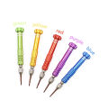 5 In 1 Repair Opening Magnetic Screwdriver Kit Set For Watch Cell Mobile Phone Diy Disassemble Open Tool Precision Screwdrivers - Screw Driver Set. 