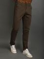 Men's Premium Narrow Chino Style Gabardine Pants. 