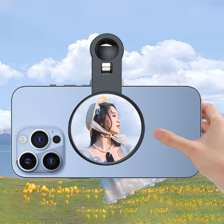 Front Facing Camera Selfie With Iphone 12 Pro Mirror Front Camera