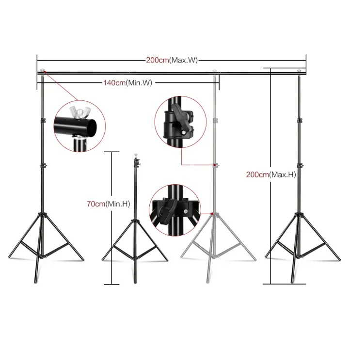 Photography%20Background%20Frame%20Support%20Softbox%20Lighting%20Kit%20Photo%20Studio%20Equipment%20Accessories%20With%203Pcs%20Backdrop%20And%20Tripod%20Stand%20-%20Image%204