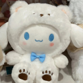Original Sanrio Plushies Hello Kitty Cinnamonroll Kuromi Pochacco Stuffed Plush Doll Cos Bear Cute Toys Children Birthday Gifts Amour zii. 