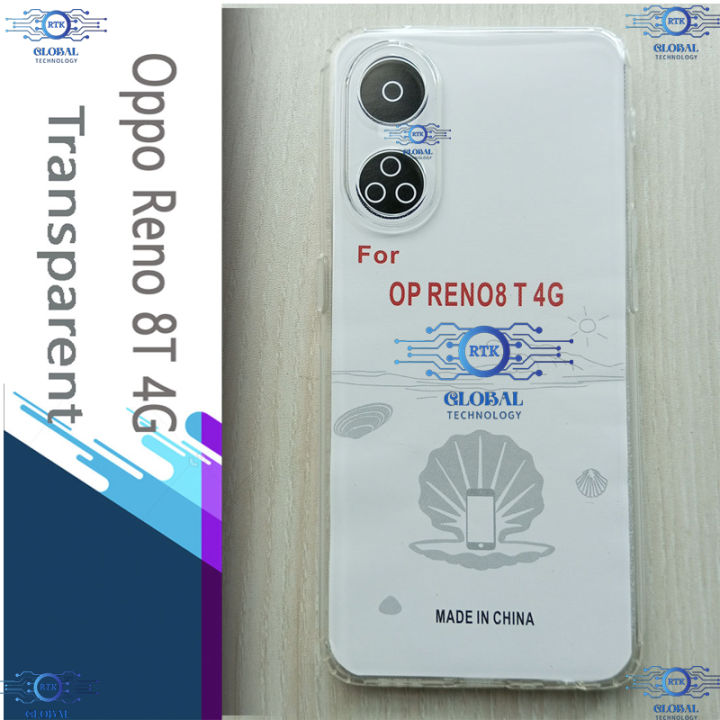 For Oppo Reno 8T 4G - IMPT Premium Silicone Case Crystal Clear Soft TPU Ultra-Thin Transparent Flexible Protective Mobile Phone Back Cover