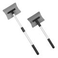 KOGEEK Extendable Snow Shovel Ice Scraper Snow Brush 180 Degree Rotating for Car Auto SUV Frost Windshield Cleaner Winter Tool. 