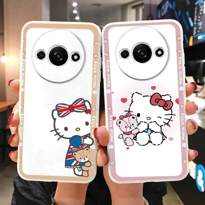 Cartoon%20Phone%20Case%20For%20Xiaomi%20Redmi%20A3%204G%20Love%20Anti-drop%20Cinnamoroll%20Kuromi%20Hello%20Kitty%20Silicone%20Shockproof%20Redmi%20A%203%20Back%20Cover%20-%20Image%202