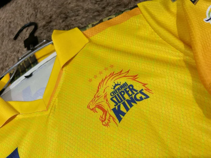CSK%20Chennai%20Super%20Kings%20Jersey%202025%20Short%20Sleeves%20Premium%20Honeycomb%20Fabric%20-%20Image%206