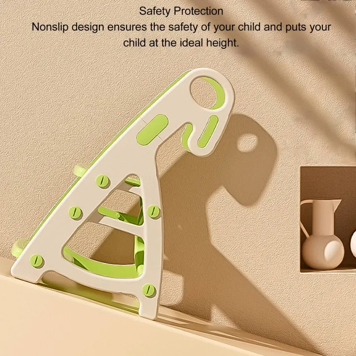 Toddler%20Step%20Stool%20Triangular%20Structure%202%20Levels%20Toddler%20Step%20Stool%20Stable%20Ergonomic%20Height%20Adjustable%20with%20Handle%20for%20Bathroom%20-%20Image%203