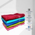 Exclusive Bath towel / Guest towel Cotton primium towel 28 inch * 56 inch red Blue pink Olive shower  towel. 