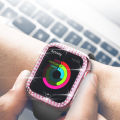 Diamond Bumper Protective Case for Apple Watch Cover Series 6 SE 5 4 3 2 1 38MM 42MM For Iwatch 6 5 4 40mm 44mm watch band strap effect and easy to use.