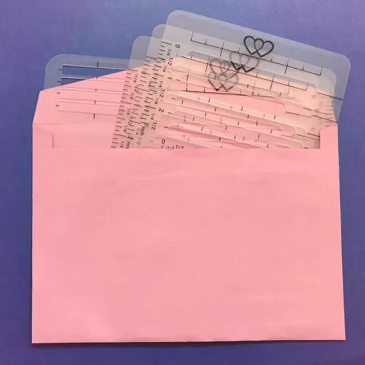 4%20Pcs%20Craft%20Addressing%20Guide%20Notebook%20Multi-use%20Letter%20Envelope%20Stencil%20Template%204%20Pcs%20Craft%20Addressing%20Guide%20Notebook%20Multi-use%20-%20Image%205