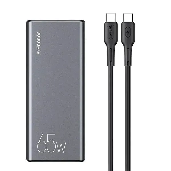 USAMS%2030000mAh%20Power%20Bank%2065W%20PD%20Fast%20Charging%20Powerbank%20Portable%20External%20Battery%20Phone%20Charger%20For%20iPhone%20iPad%20Samsung%20Xiaomi%20Huawe%20-%20Image%203
