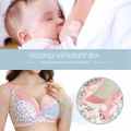 Versatile -Maternity Nursing Bra Pregnant Women Open Buckle Breastfeeding Bras Circumference No Steel Ring Lace Cotton Underwear- Avant-garde. 