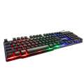 RGB Lighting Gaming Keyboard - Black. 