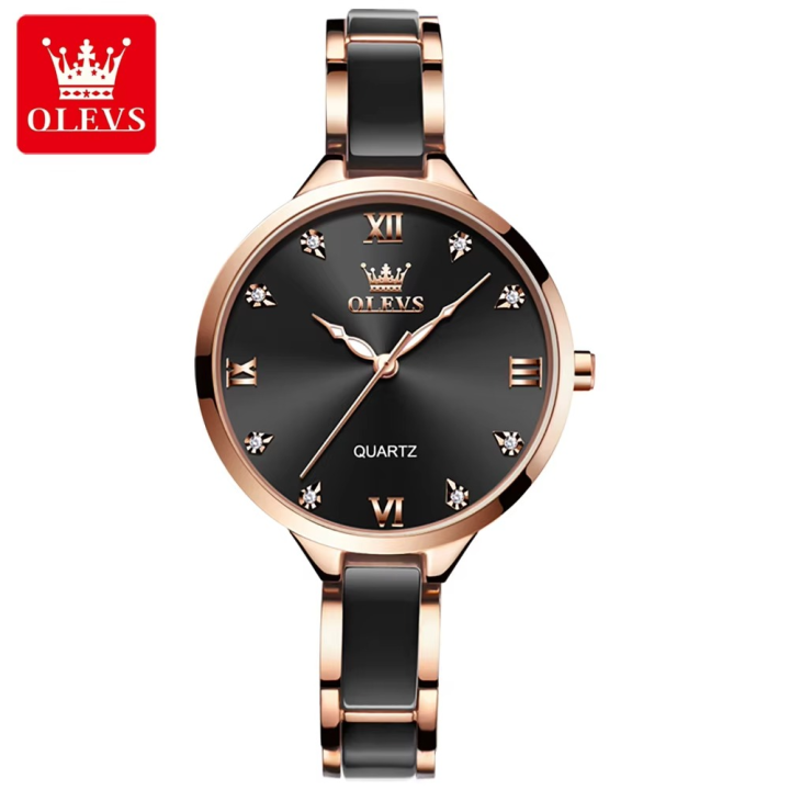 Olevs%205872%20Stainless%20Steel%20and%20Ceramic%20Analoge%20Wrist%20Watch%20For%20Women%20-%20Image%202