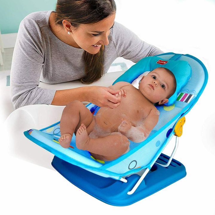 Baby%20Bather%20/%20Bath%20Seat%20For%20Newborn%20/%20Infant-Pillow%20included%20-%20Image%203