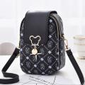 IELGY fashion printing mobile phone bag women korean style mini crossbody.