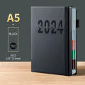 Tabbed Business Planner Professional Premium Material Week-to-Page A5 Diary Executive Zippered Portfolio Folder for Office Use Meeting Planning Personal Management Business Scheduling Entrepreneurs.