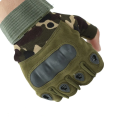 Half Finger Milita Grade Tactical Outdoor Hand Gloves for Biker or Outdo0r- Green.