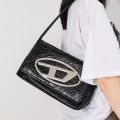 2023 summer new cross-border fashion style bags, leather goods, shoulder bags, PU pleated personality women's shoulder bags.