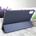 Solid Color 3-folding Leather Tablet Case For Honor Pad X9 / X8 Pro. 