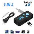 X6 Bluetooth Receiver 3.5mm Aux Jack USB Wireless Audio Adapter Handsfree Support TF Card MIC Call Mp3 Player Bluetooth For Car.