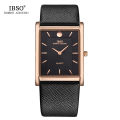 IBSO /Episino Authentic Watch Light Luxury Square Student Quartz Men's Watch Business and Leisure 2232. 