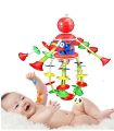 Musical Toy Nursery Manual Merry Go Round Wind Up Toy. 