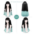 Anime Tokitou Muichirou Cosplay Wig Muichiro Tokito Wig Heat Resistant Synthetic Hair Wigs. 