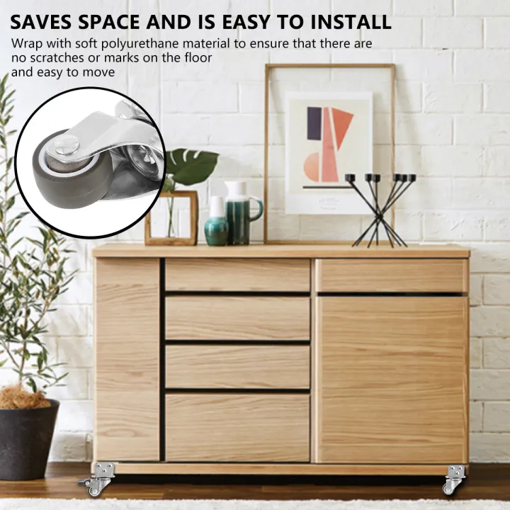 4PCS%2032mm-2inch%20Furniture%20Caster%20Soft%20Rubber%20Universal%20Wheel%20Swivel%20Caster%20Roller%20Wheel%20For%20Platform%20Trolley%20Accessory%20-%20Image%205