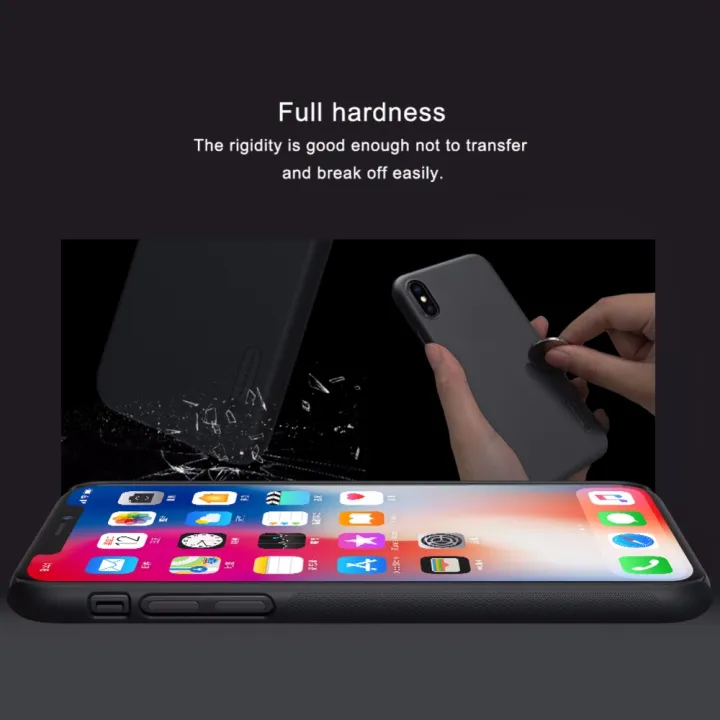 Case%20For%20iphone%20XS%20Max%20X%20XR%208%20plus%20NILLKIN%20Super%20Frosted%20Shield%20matte%20back%20cover%20case%20for%20iphone%20xs%20-%20Image%204