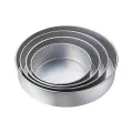 4Pcs Round shape Cake Mold,Aluminum Round cake mold 4pis set,Make Cake,Pudding And More,Oven Proof Cake Pan Set..