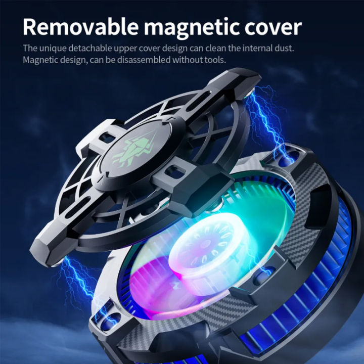 Plextone%20EX2%20Pro%20RGB%20Magnetic%20Radiator%20Phone%20Cooler%20Heat%20Sink%20Mobile%20Phone%20Gaming%20Turbofan%20Portable%20Cooling%20Fan%20-%20Image%206