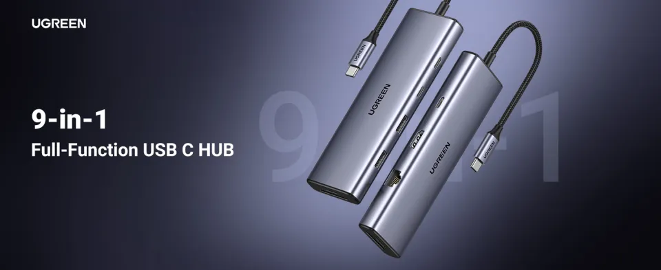Adattatore Macbook Ipad Hub USB C 9 In 1 Mosirui - 4K HDMI, PD 100W ...