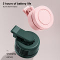 Mini Clip Fan Portable Rechargeable Summer Personal Cooling Indoor Outdoor Pocket Office Student Walking Cooler.