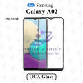 For Samsung Galaxy A02 SM-A022F LCD Display Touch Screen Front Glass Lens + Lamination OCA , Not Tempered Glass Protector. 