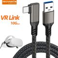 【Flash sale】 USB A to USB C 10Gbps 5m 3m Cable 3A USB3.2 Gen1 Charge for Oculus Link VR Headset Data Transfer USB-A VR Accessorie.