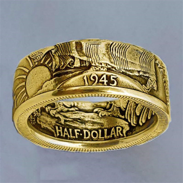 %E3%80%90Innovative%20design%E3%80%91Yuanjing%20temu%20Antique%20Coin%20Morgan%20Beauty%20Carved%20Men's%201945%20Ring%20Children's%20Women's%20Jewelry%20-%20Image%204