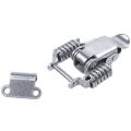 2x Toolbox Draw Compression Spring Toggle Latch Catch Clamp Silver. 