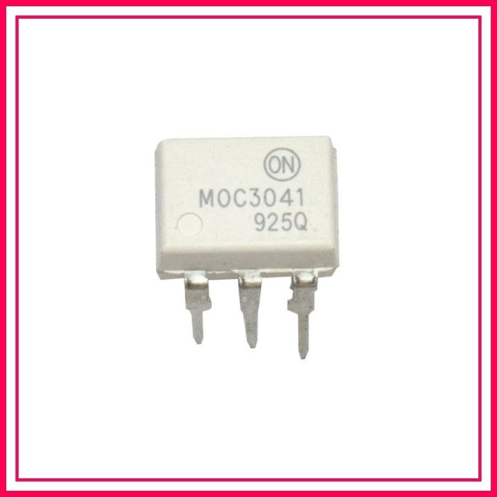 MOC3021 Optocoupler Random Phase TRIAC Driven Optoisolator IC DIP 6 Pin