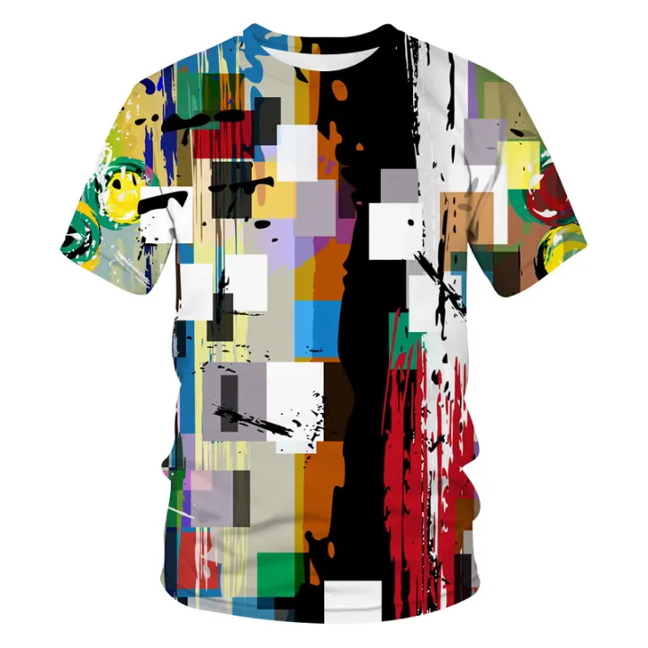 Summer%20Oversized%20T-Shirt%20New%20Multiple%20Colour%203D%20Graphics%20Print%20Tops%20Men%20Women%20Graffiti%20abstract%20art%20pattern%20Fashion%20Streetwear%20-%20Image%202