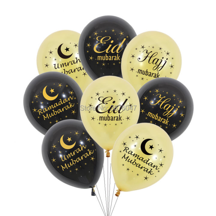 Set Di Palloncini In Lamina Eid Mubarak Da 14 Pollici (35 Cm - Foto 11