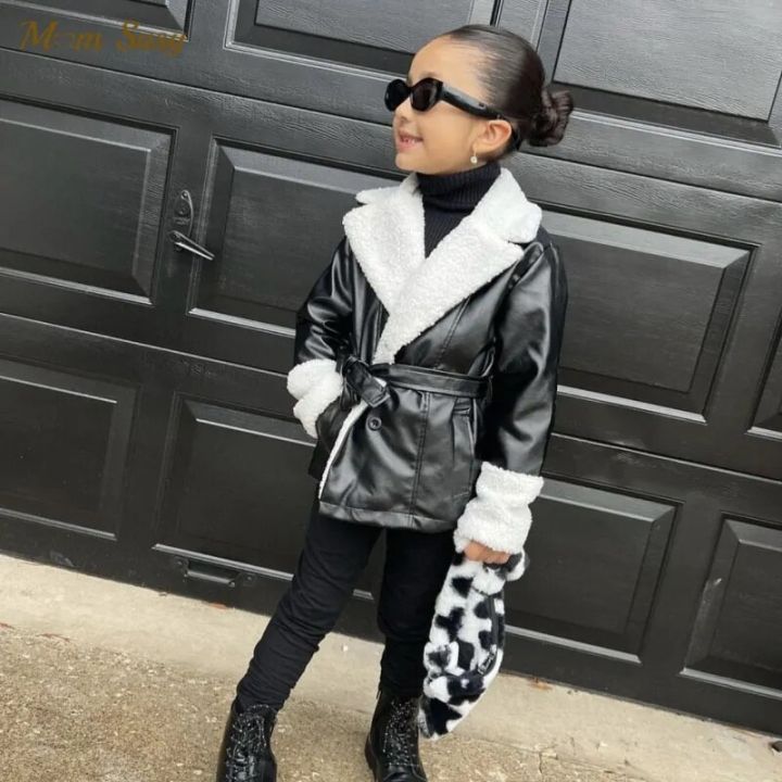 Clothes Newborn Baby Leather Jacket Baby Spring Jacket Girl Baby