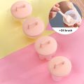 4 Cooking Tools Egg Poacher with Lid Microwave Egg Cooker,Pink.