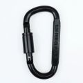 1PCS Aluminium Alloy Colorful Carabiners Safety Buckles Outdoor Sports Keychain Climbing Button Camping Hiking Key Hooks #8.