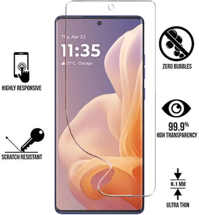 Motorola%20Moto%20G85%20TPU%20Protective%20Film%20Hydrogel%20Front%20Poly%20Protector%20Screen%20Protector%20Anti-Shatter%20/%20High%20Definition%20(Front%20Poly)%20-%20Image%205