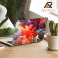Bombing Colour Laptop Sticker Laptop Skin Sticker for laptop Back Side AR-5385. 
